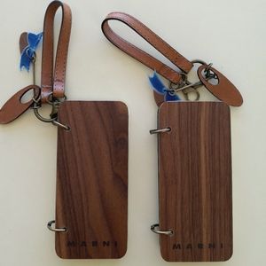 Marni Keyrings and Notebook set
